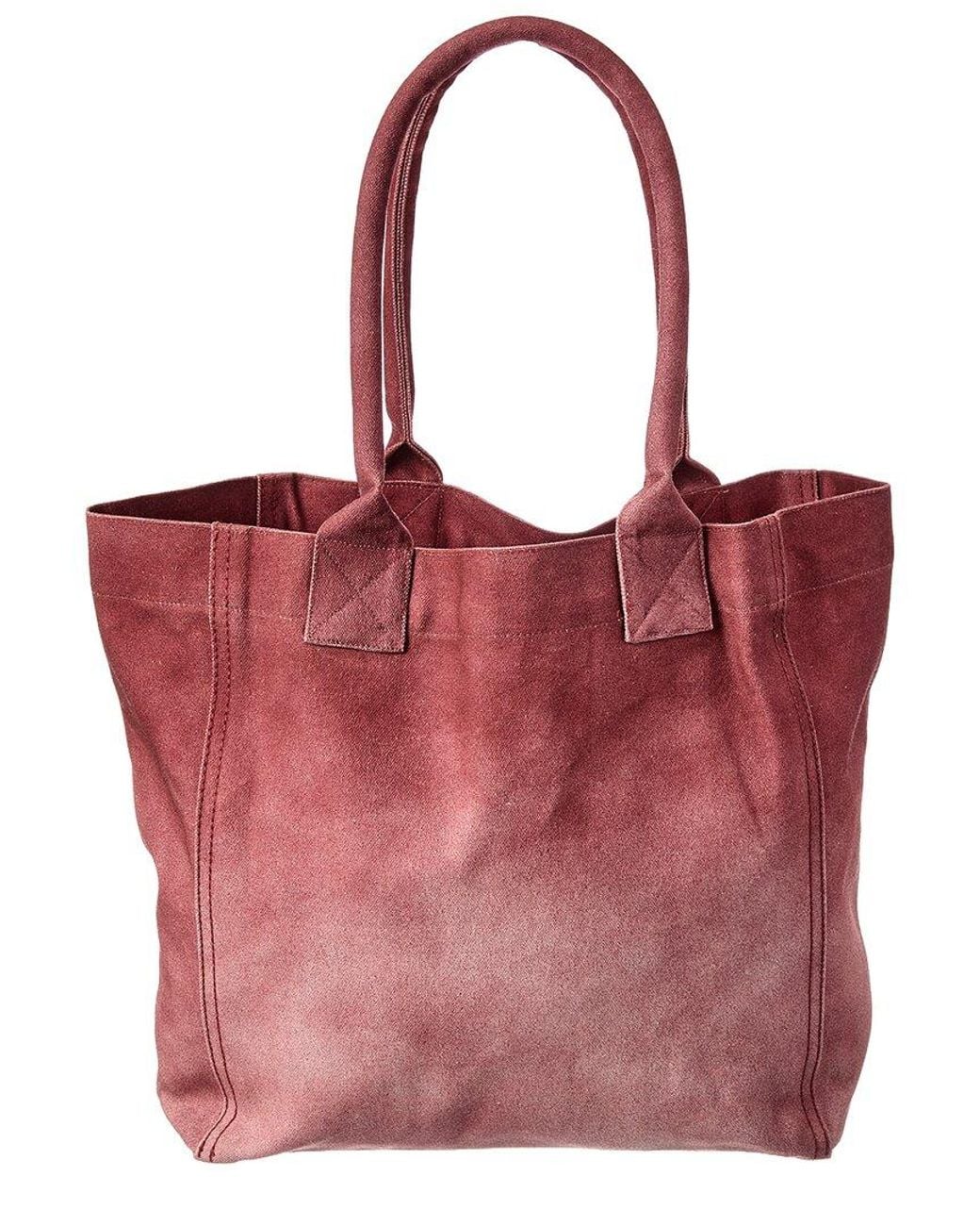 Isabel Marant Red Yenky Small Canvas Tote