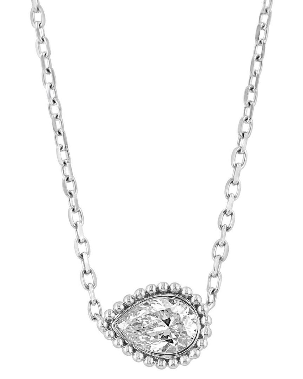 Effy Fine Jewelry Metallic 14K 0.35 Ct. Tw. Diamond Necklace