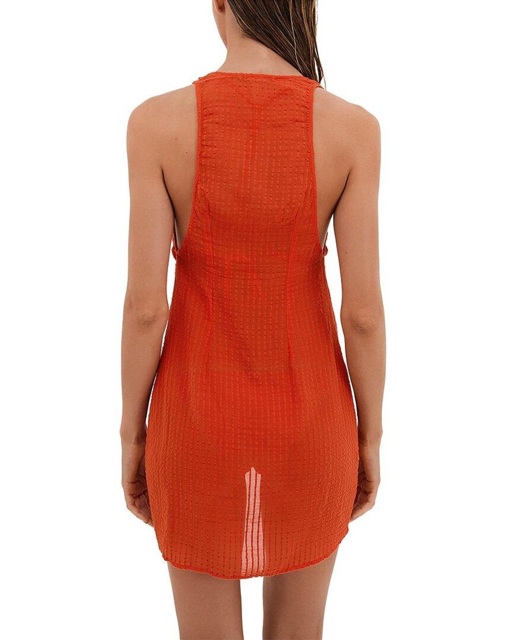 ViX Red Mita Sheer Cover-Up
