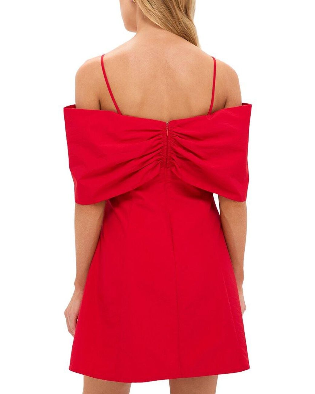 Hyacinth House Red Bates Mini Dress
