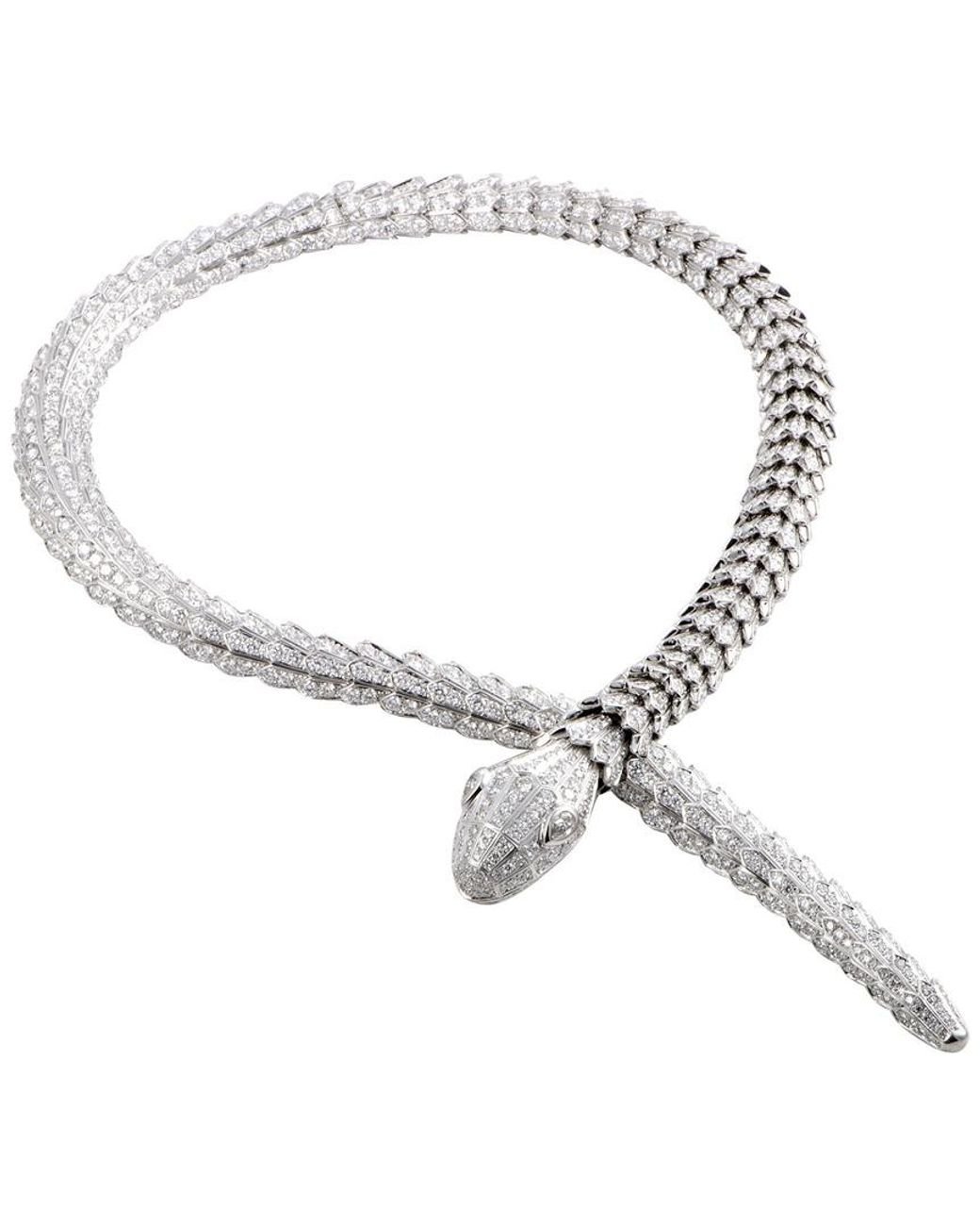 BVLGARI Bulgari Serpenti 18k Necklace in Metallic | Lyst