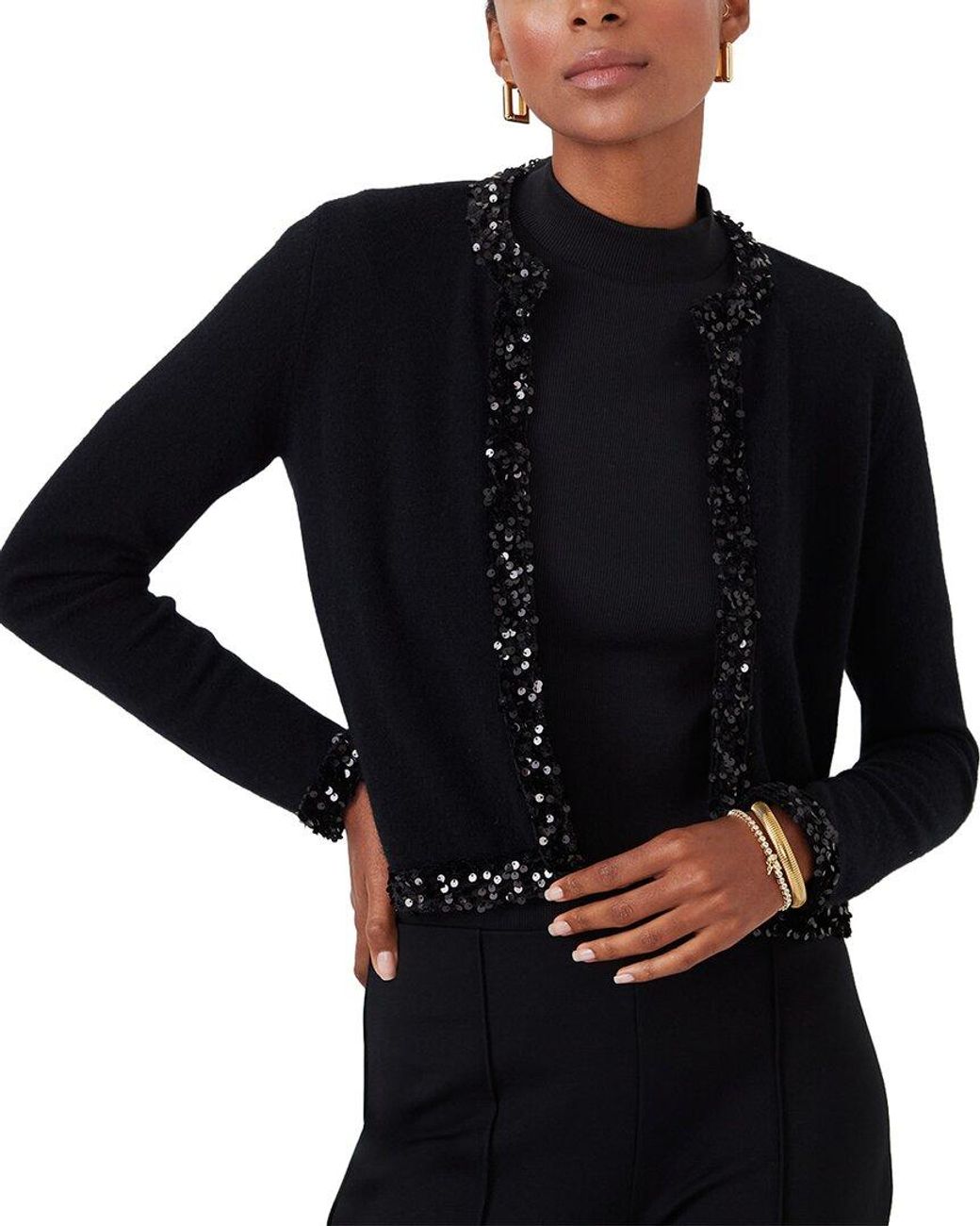J.McLaughlin Black Maureen Sweater