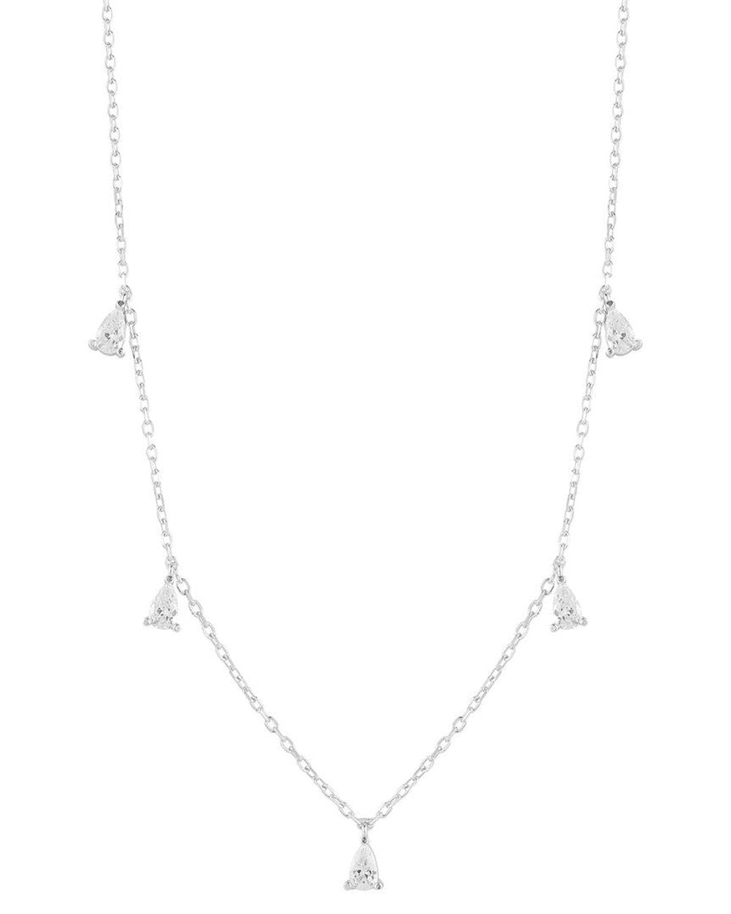 Glaze Jewelry White Cz Necklace