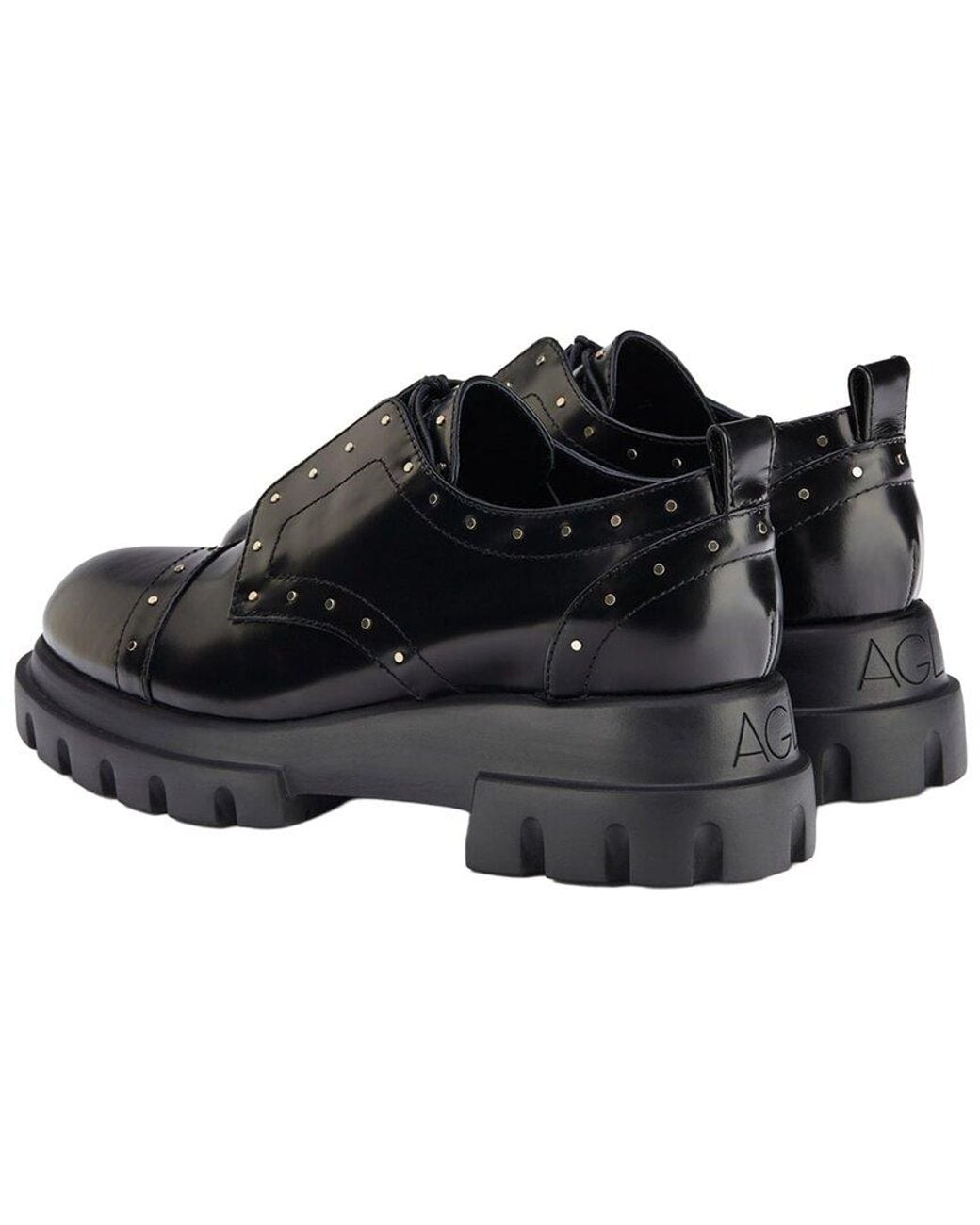 Agl Attilio Giusti Leombruni Black Myrtha Leather Sneaker