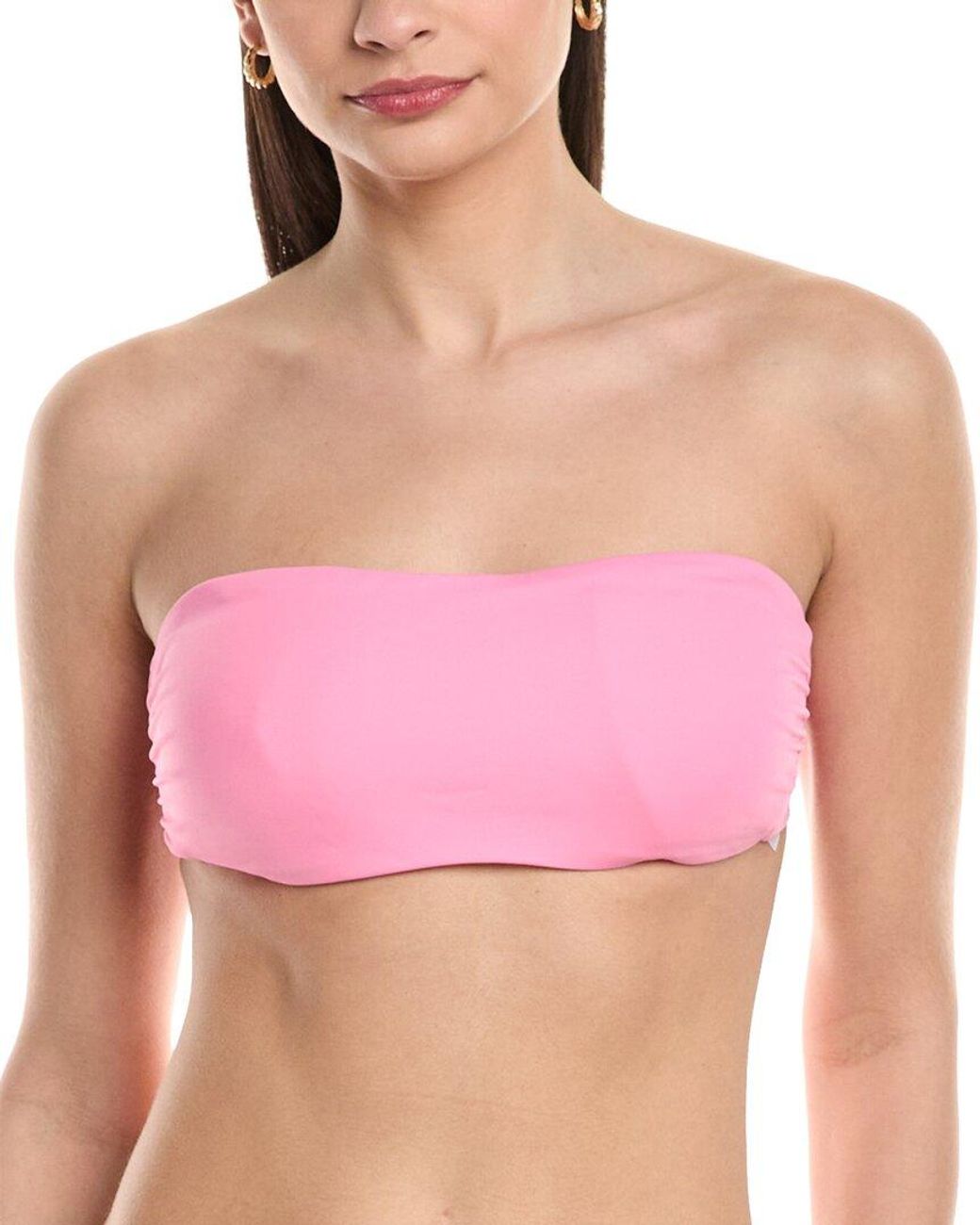 Helen Jon Pink Bandeau Top