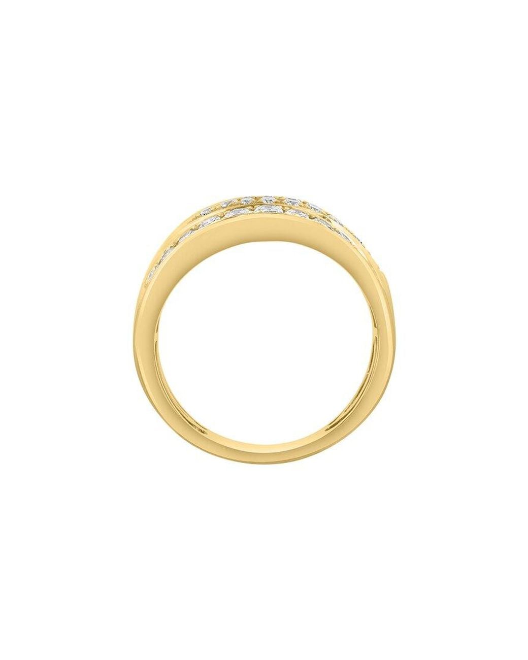 Effy Fine Jewelry Metallic 14K 1.05 Ct. Tw. Diamond Ring