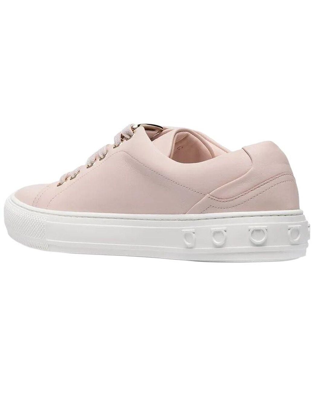 Ferragamo Multicolor Vara Leather Sneaker