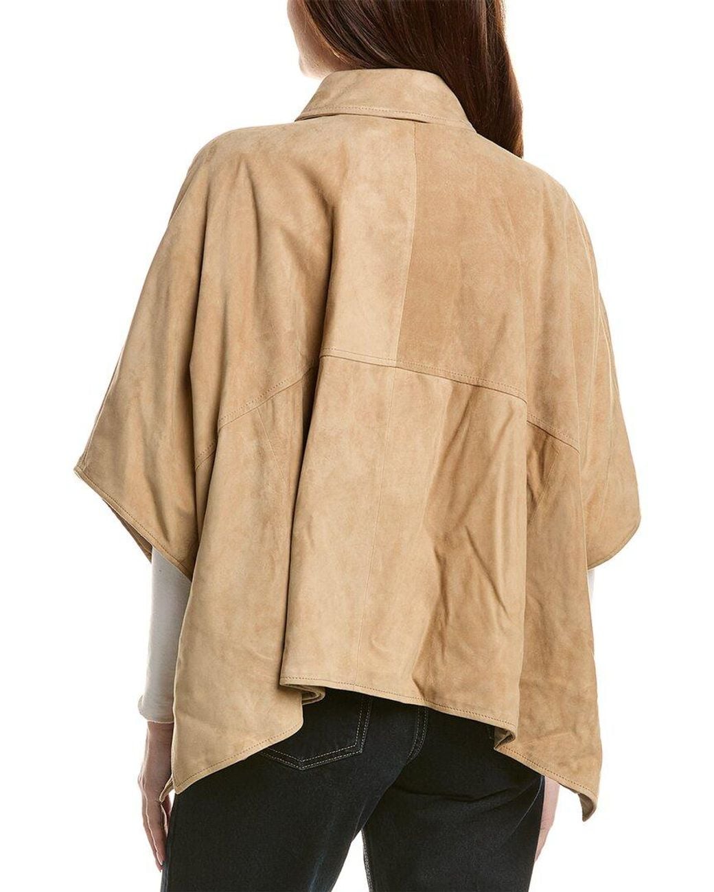Brunello Cucinelli Natural Leather Jacket