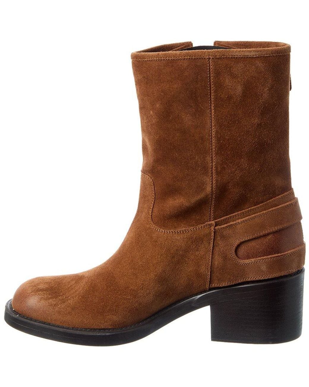 Chloé Brown Dakota Suede Bootie