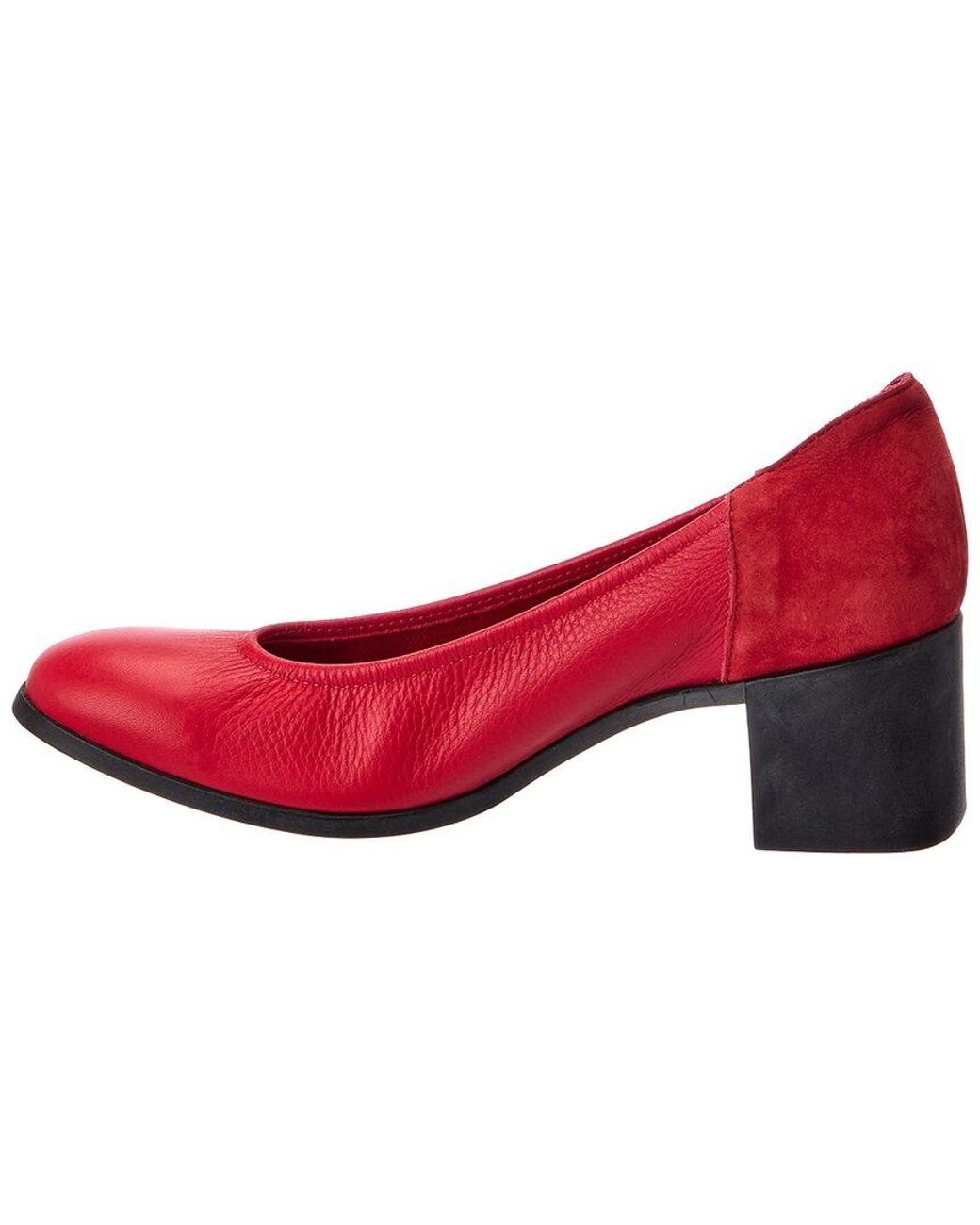 Arche Red Teobao Leather Pump