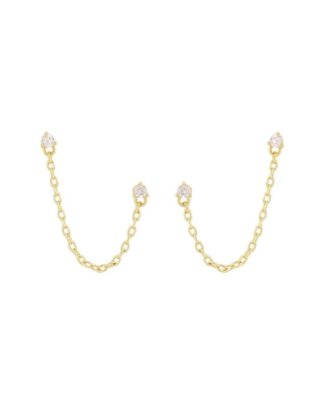 Adornia Metallic 14K Plated Earrings