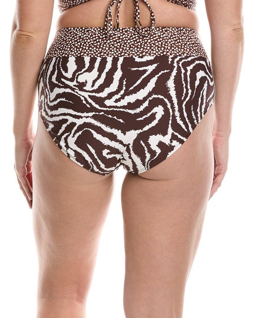 La Blanca Pink Fierce Bandeau Midkini