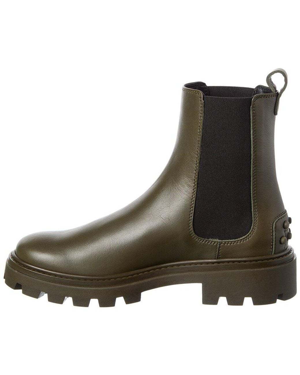 Tod's Brown Leather Boot