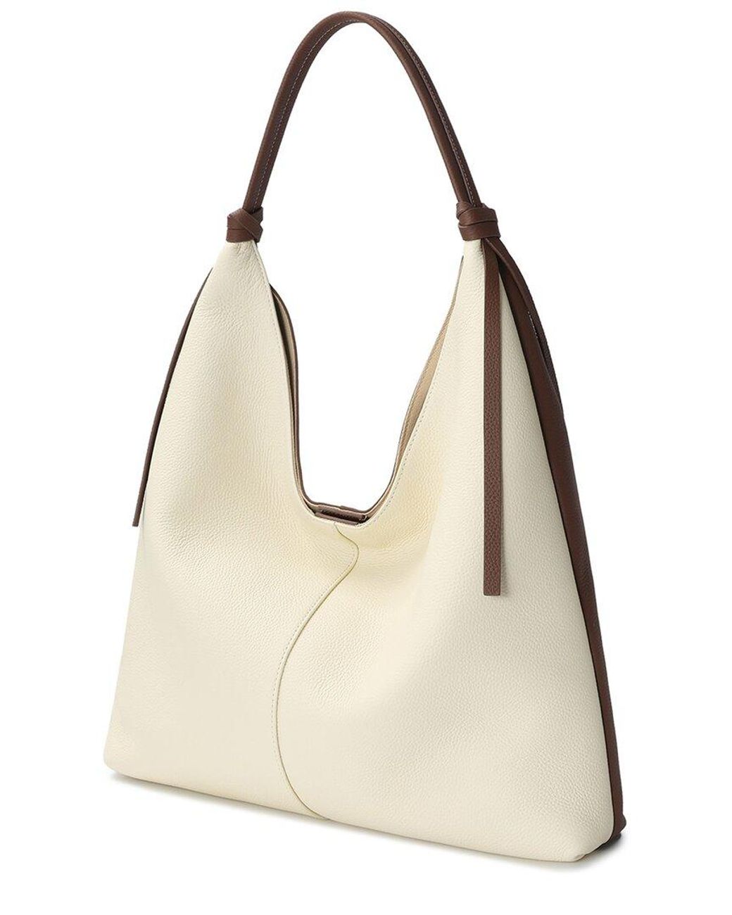 Tiffany & Fred Paris Natural Full-Grain Leather Tote