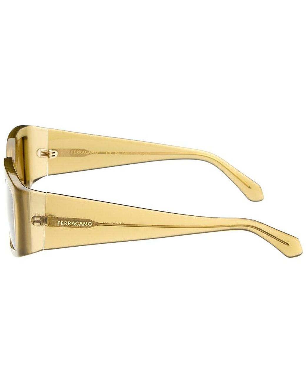 Ferragamo Metallic Sf1101S 54Mm Sunglasses