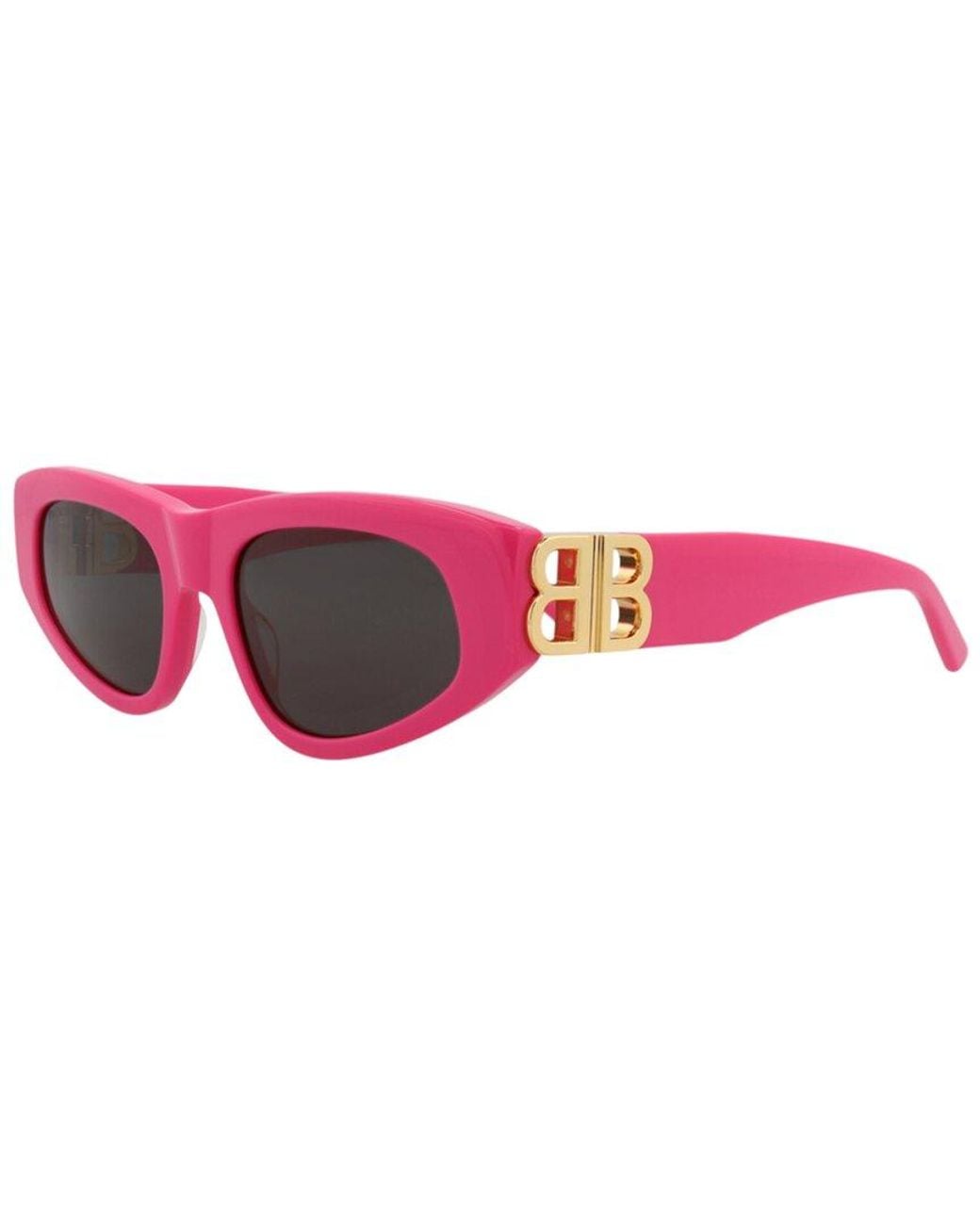 Balenciaga Pink Bb0095S 53Mm Sunglasses