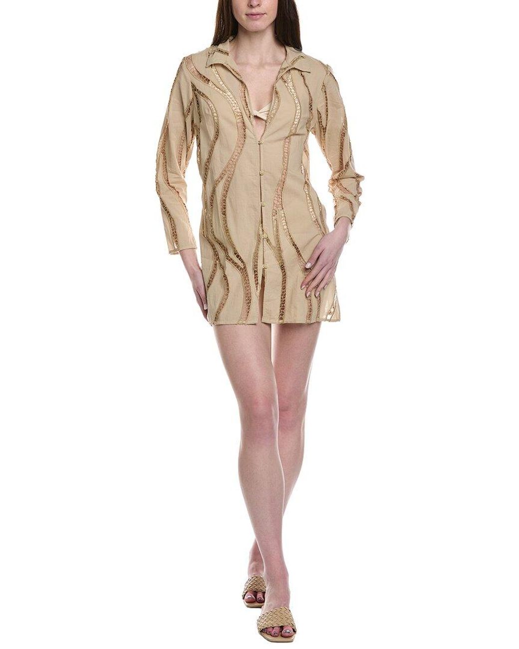 ViX Natural Coleen Cover Up