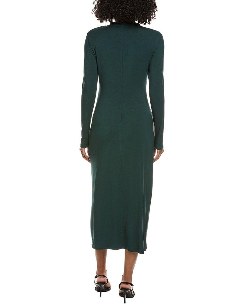 Vince Green Turtleneck Dress