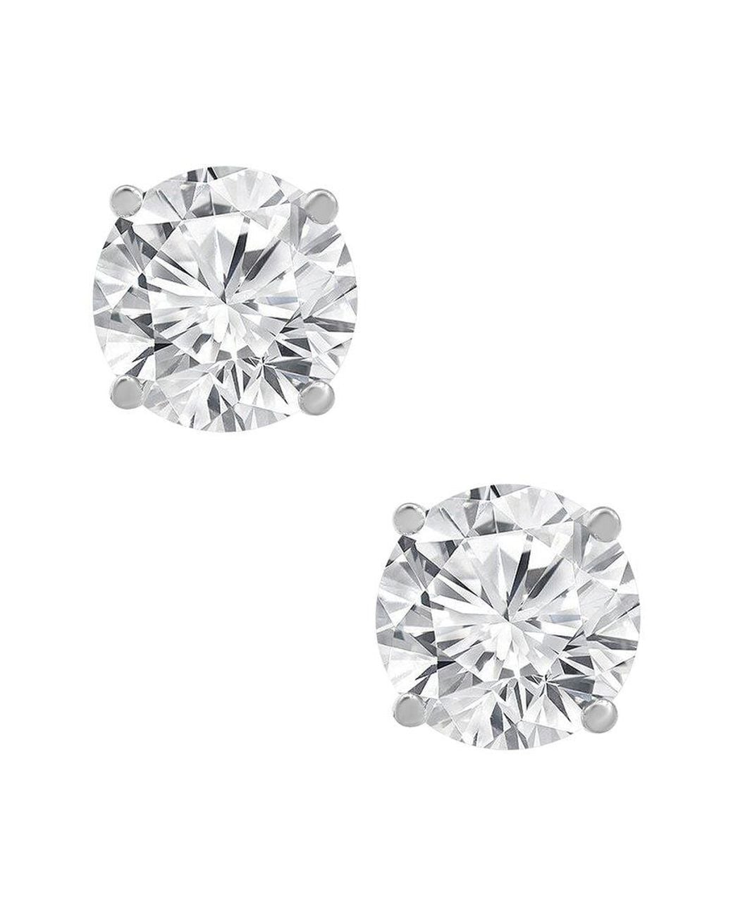 Lab Grown Diamonds White 14k 3.00 Ct. Tw. Lab Grown Diamond Studs