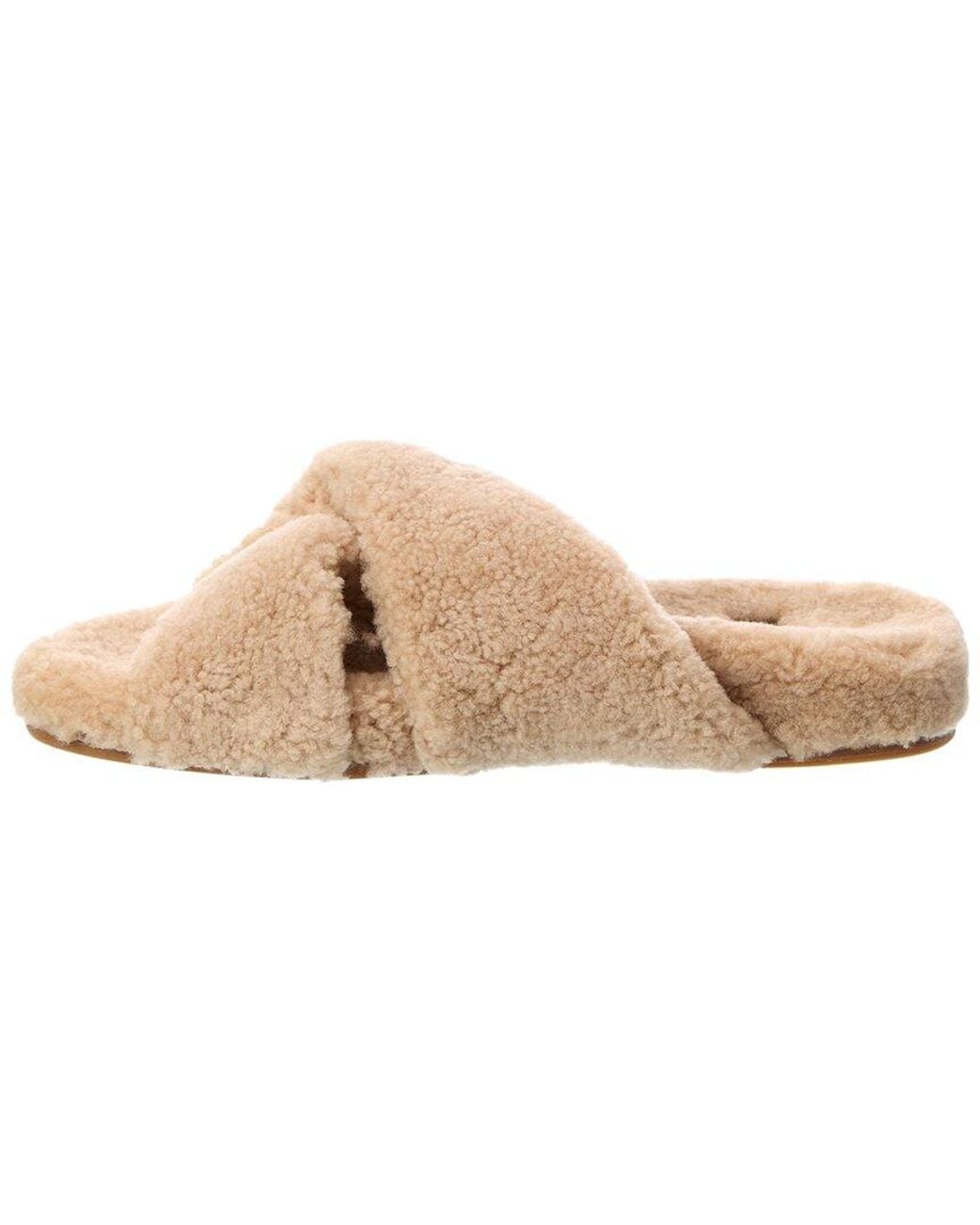 Eileen Fisher Natural Dello2 Shearling Slipper