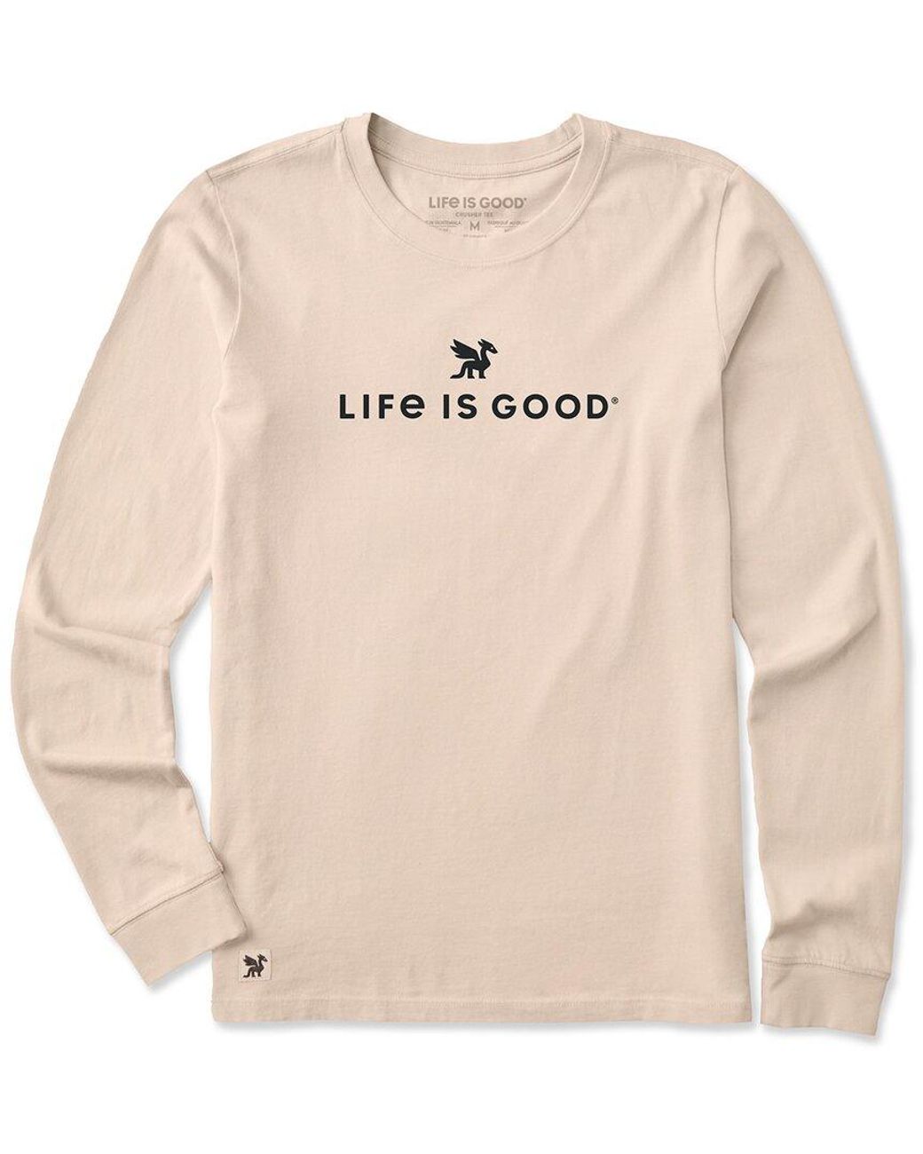 Life Is Good. Natural Crusher T-Shirt