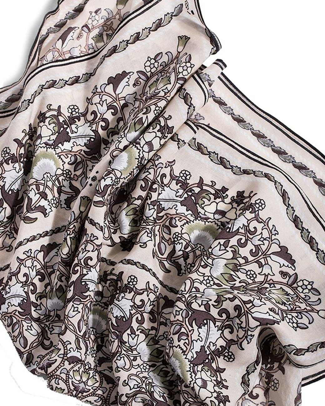 Saachi White Tagore Bandana