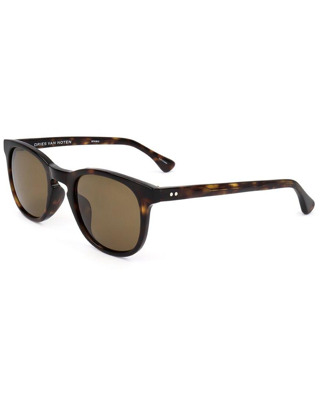 Linda Farrow Brown Dvn89 49Mm Sunglasses for men