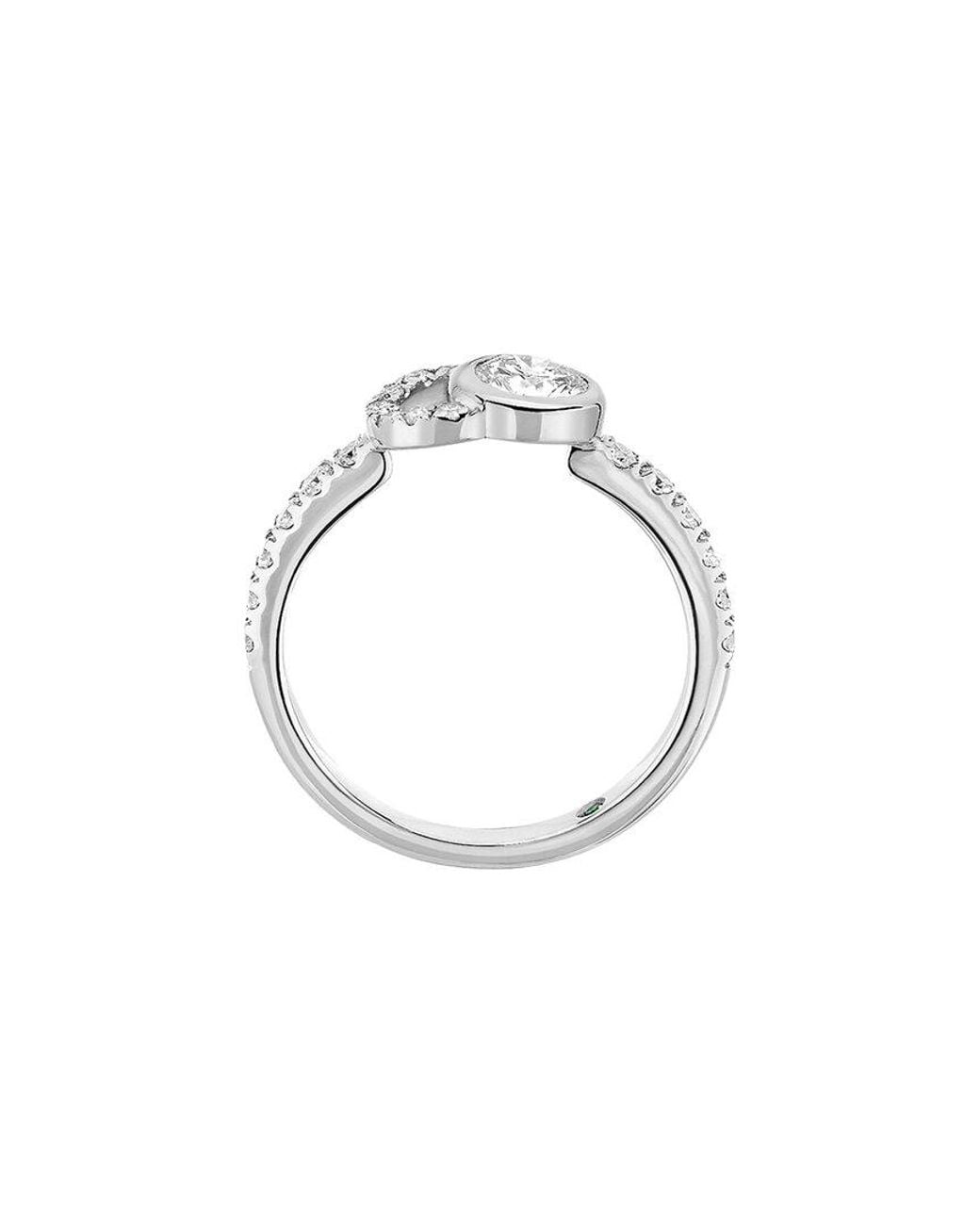 COURBET White 18K 0.65 Ct. Tw. Lab Grown Diamond Ring