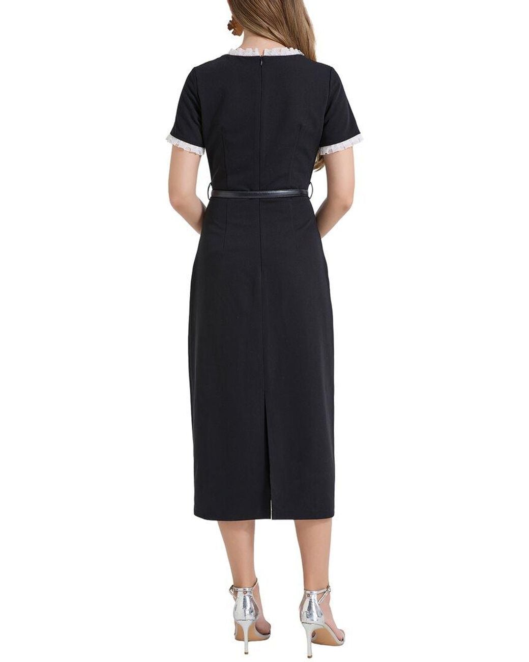 Kaimilan Black Sheath Dress