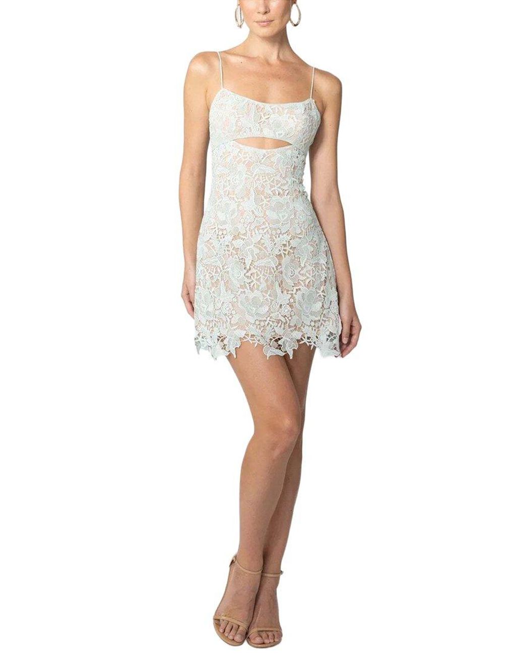 SAU LEE White Carly Dress