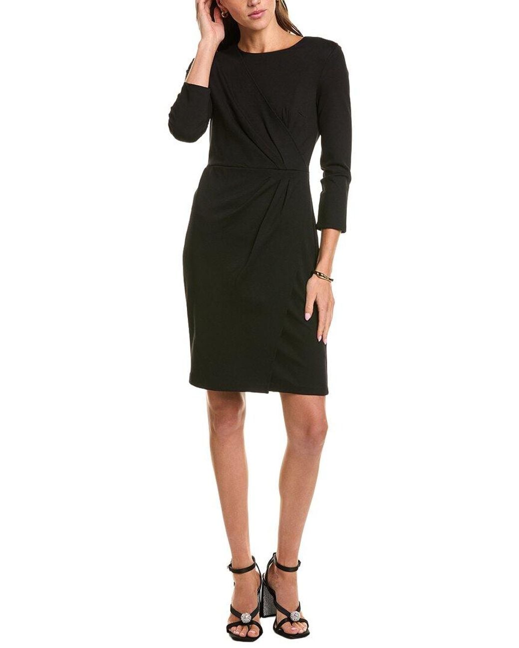 Eliza J Black Sheath Dress