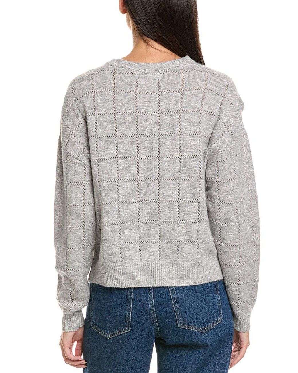 NAADAM Gray Wool & Cashmere-Blend Sweater