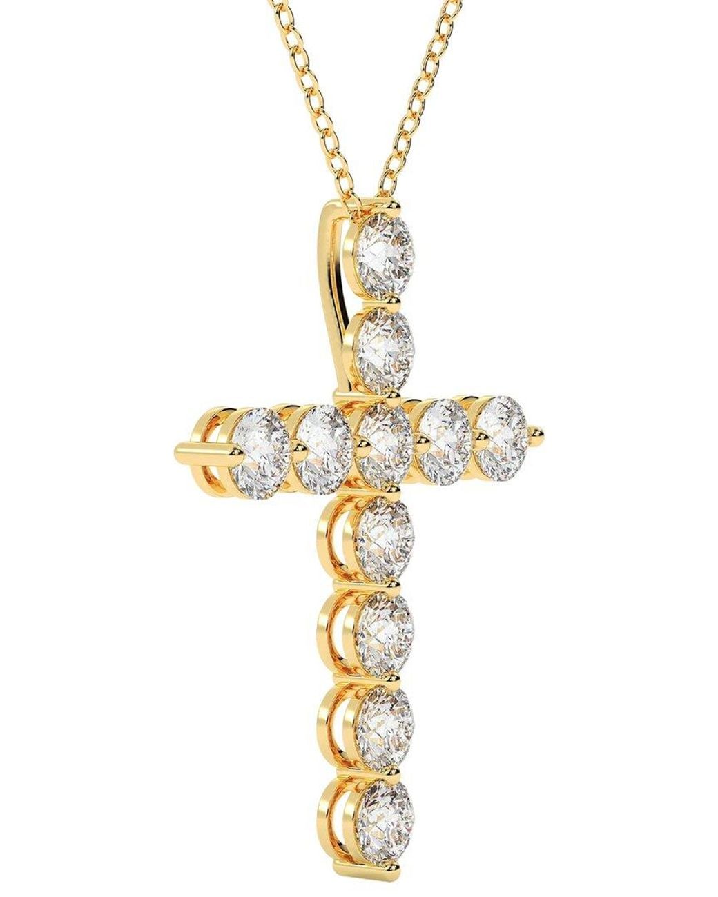 Diamond Select Cuts White 14K 0.50 Ct. Tw. Diamond Pendant Necklace
