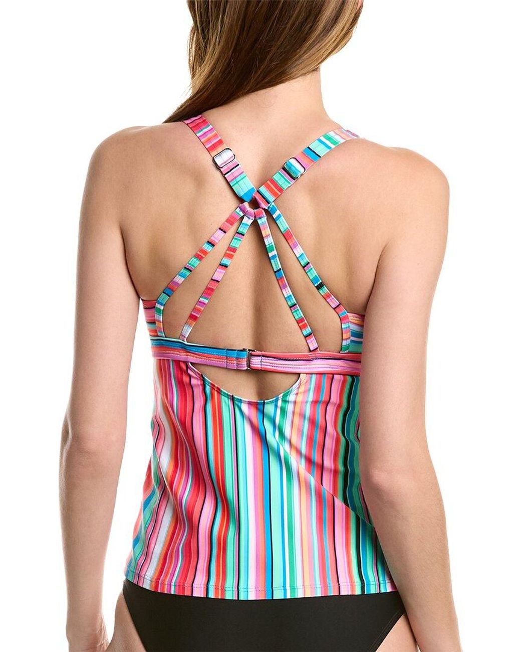 Next Red Lunge Sport Tankini Top
