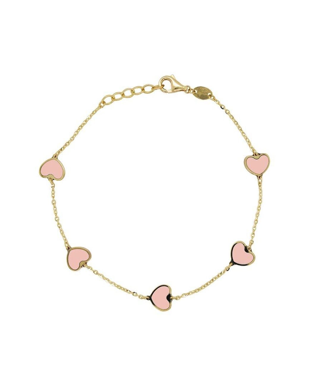 Sabrina Designs Metallic 14k Agate Chain Bracelet