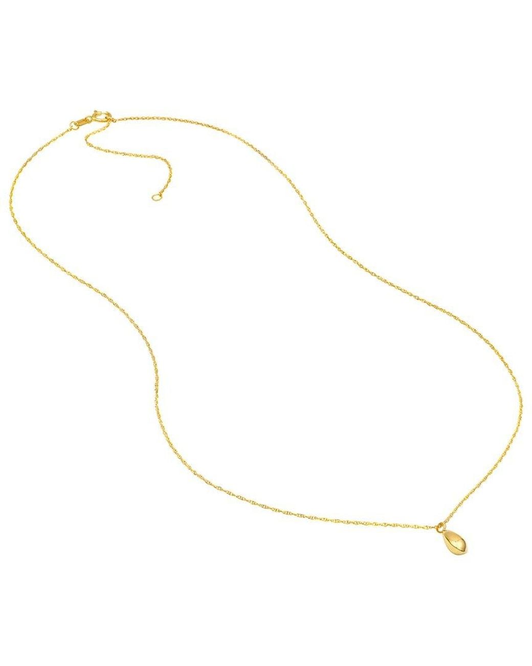 HAWLEY ST Metallic 14K Fashion Necklace