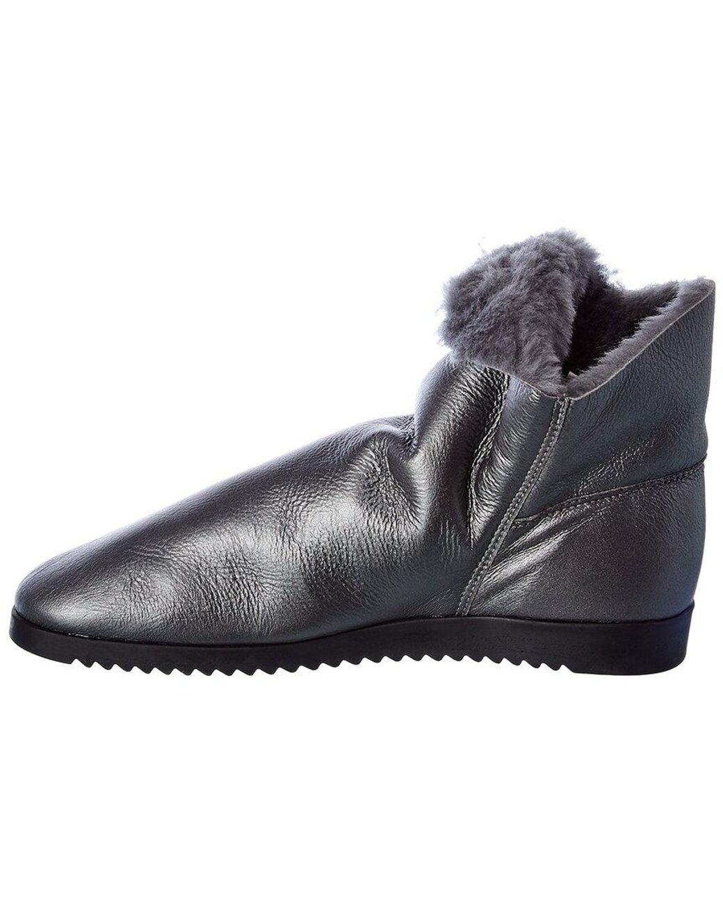 Arche Gray Baosha Leather Bootie