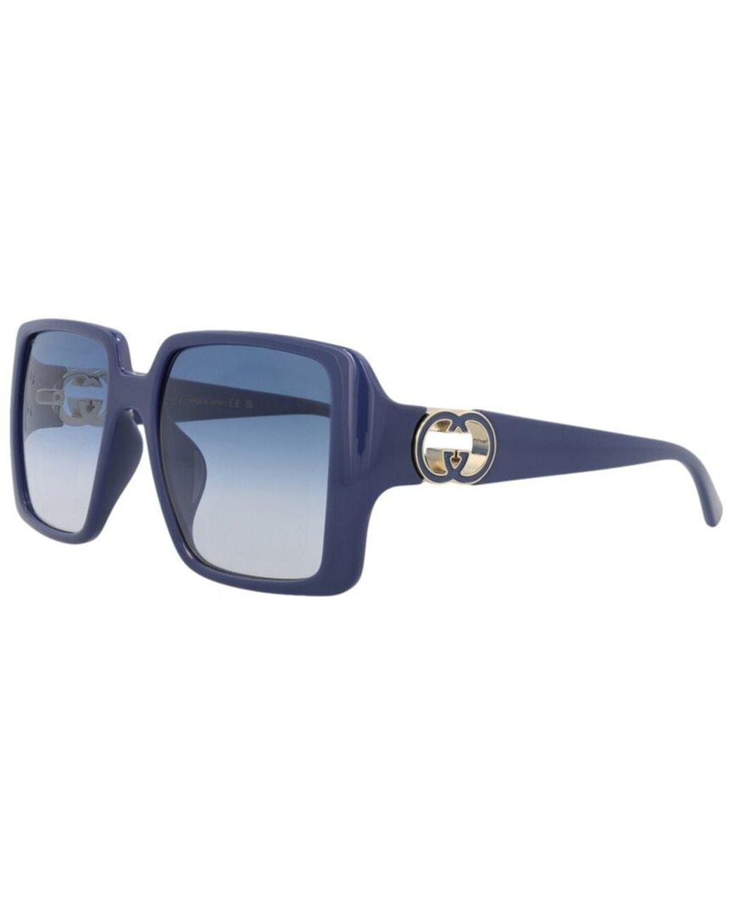 Gucci Blue 18Mm Sunglasses
