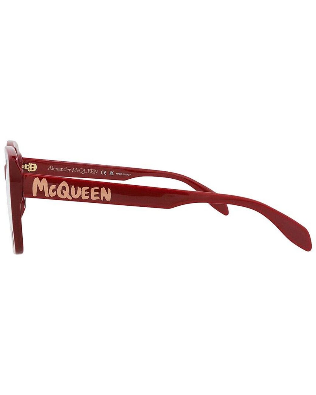 McQueen Brown Am0351O 52Mm Optical Frames