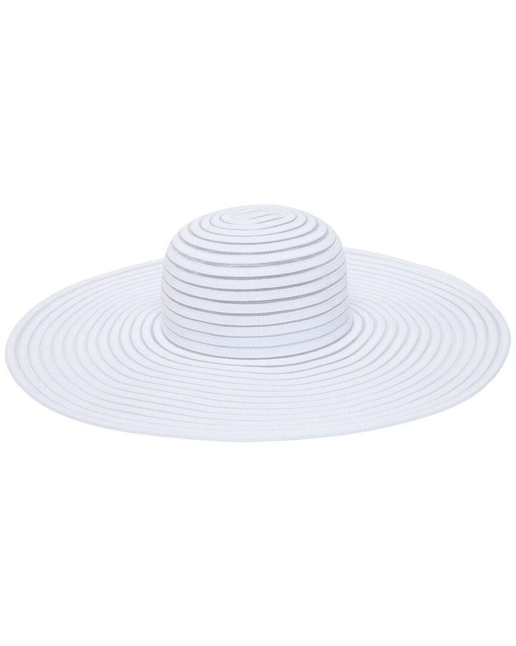 San Diego Hat White Ribbon Dress Hat