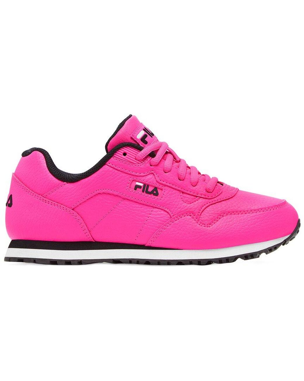 Fila Cress Pb Sneaker in Pink | Lyst