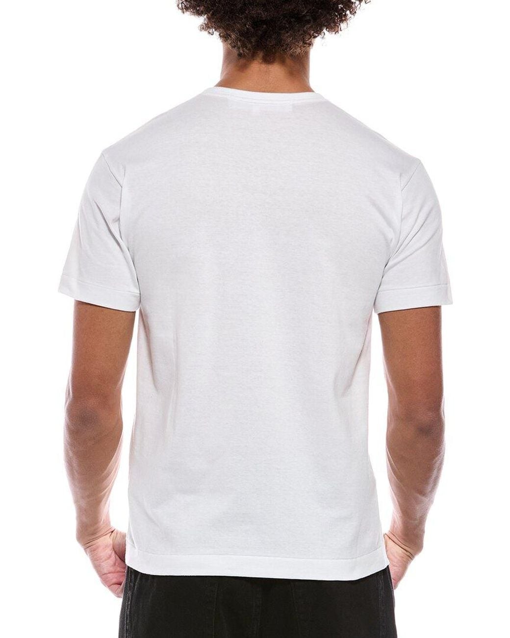COMME DES GARÇONS PLAY White T-Shirt for men