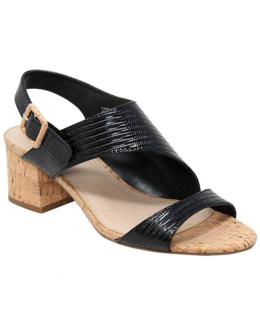 Charles David Black Cannon Sandal