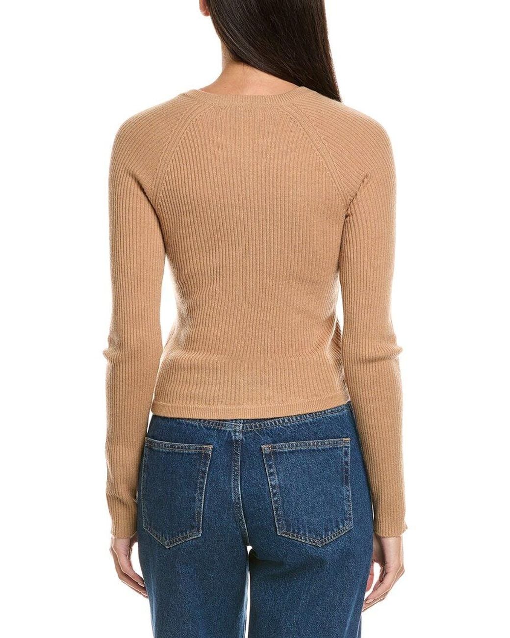 NAADAM Blue Wool & Cashmere-Blend Cardigan