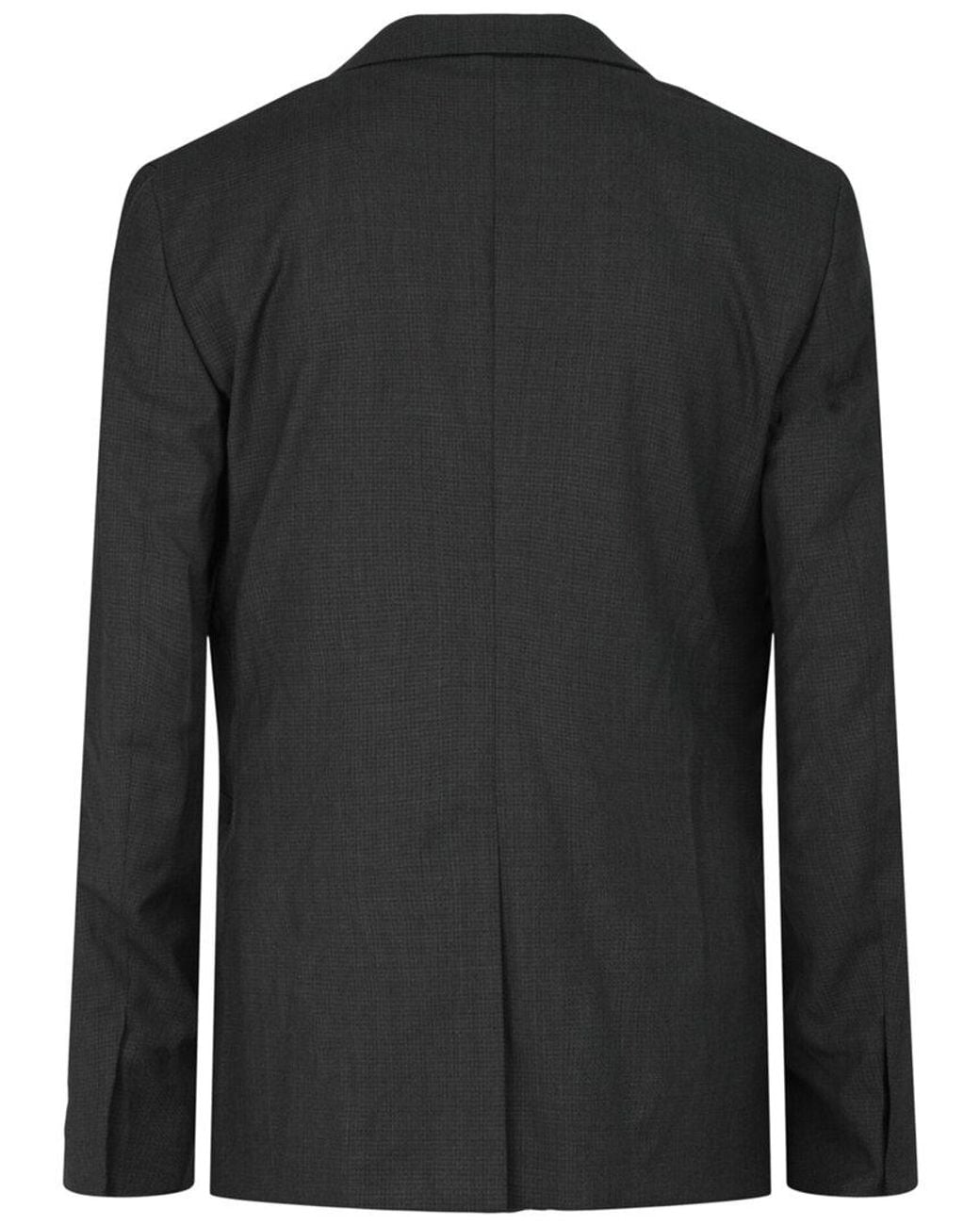 Givenchy Black Single-Breasted Wool-Blend Blazer for men