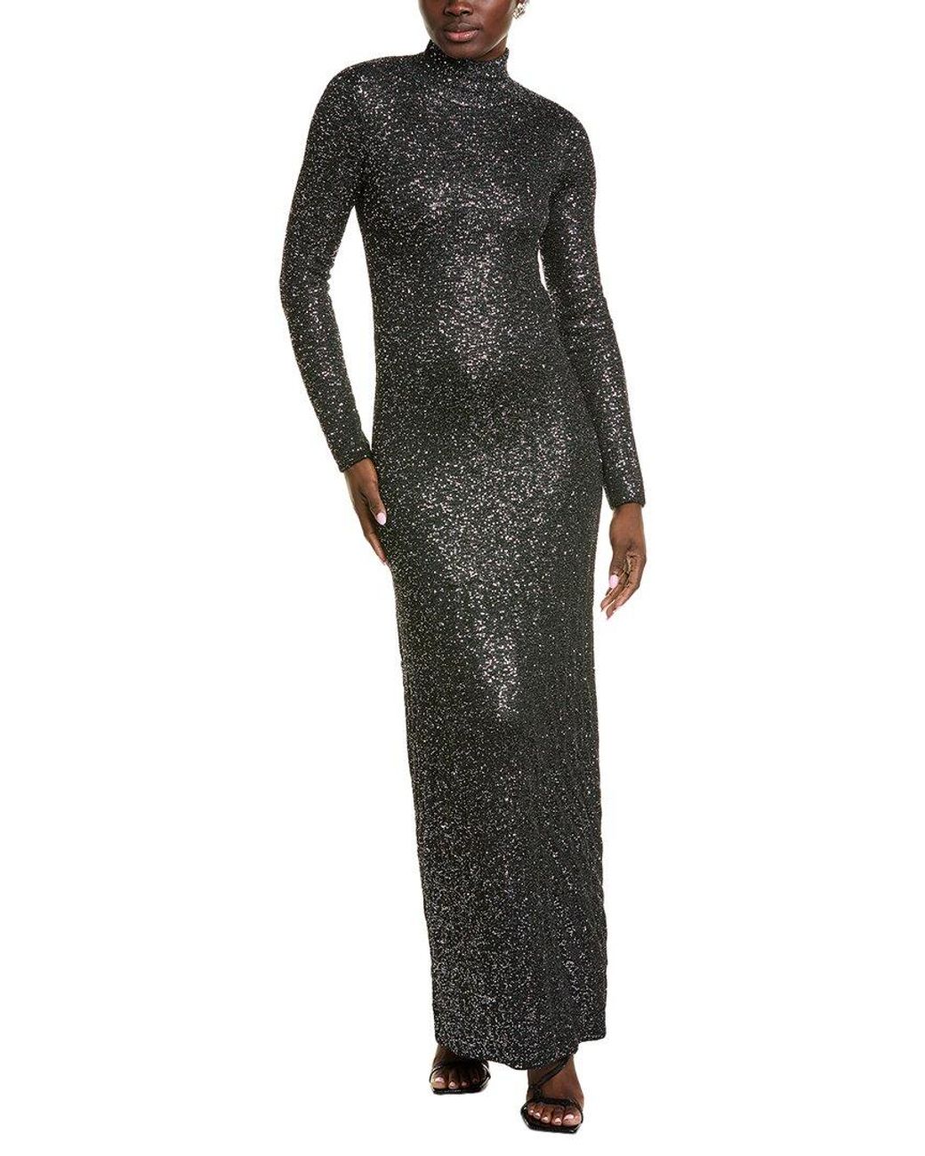 Rag & Bone Black Danni Maxi Dress