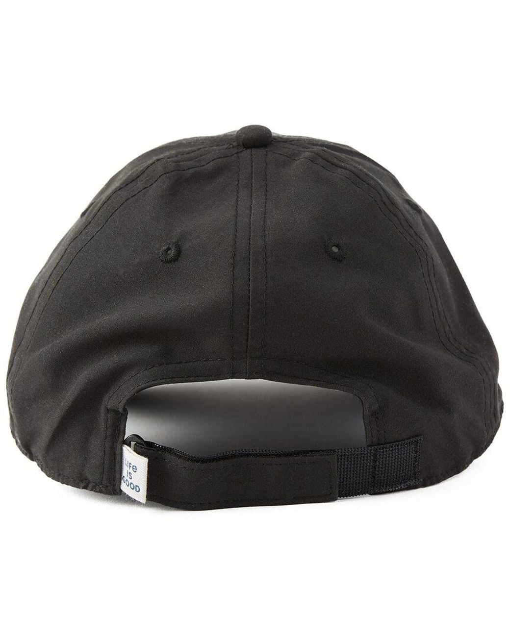 Life Is Good. Black Chill Cap for men