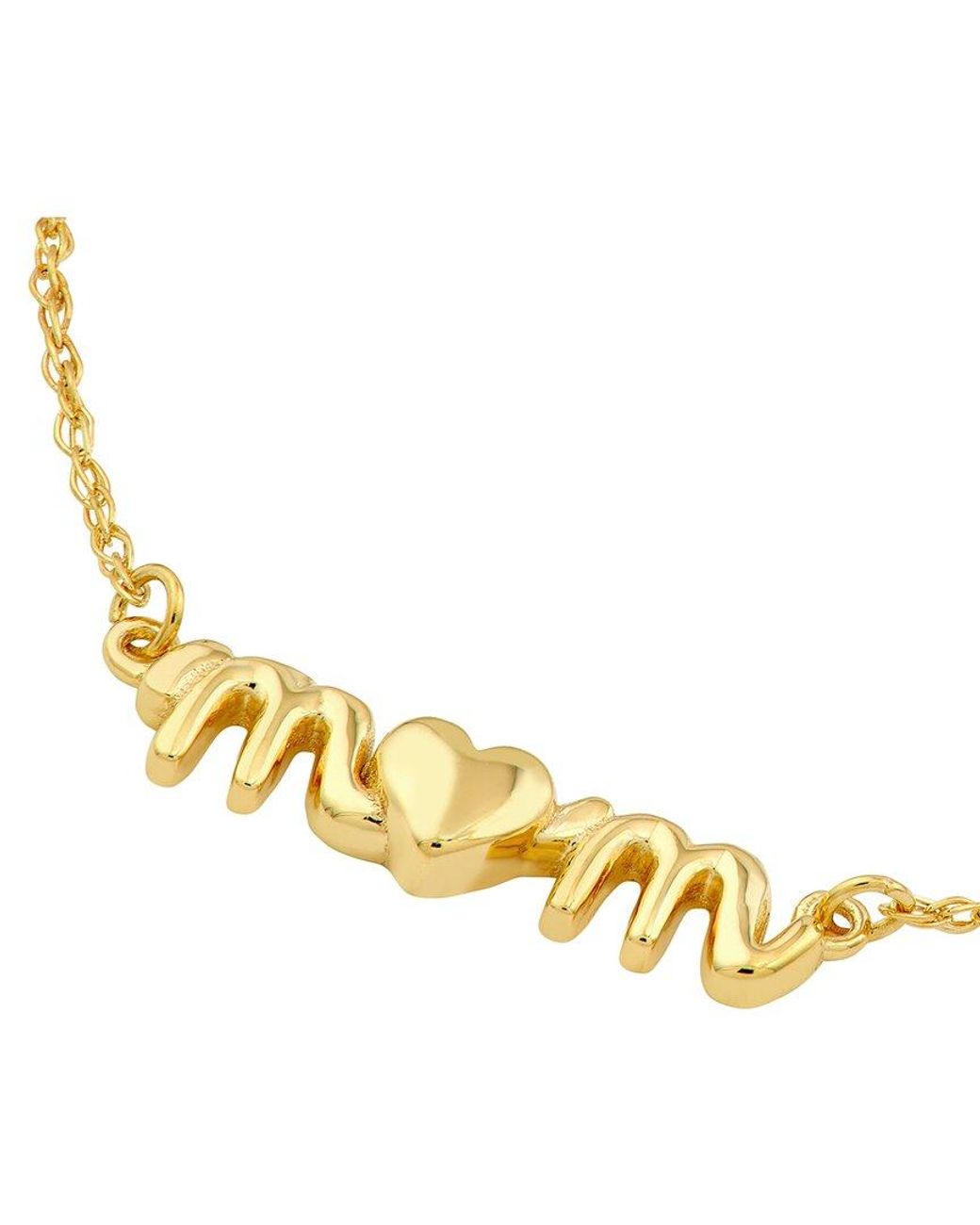 HAWLEY ST Metallic 14K Heart Necklace