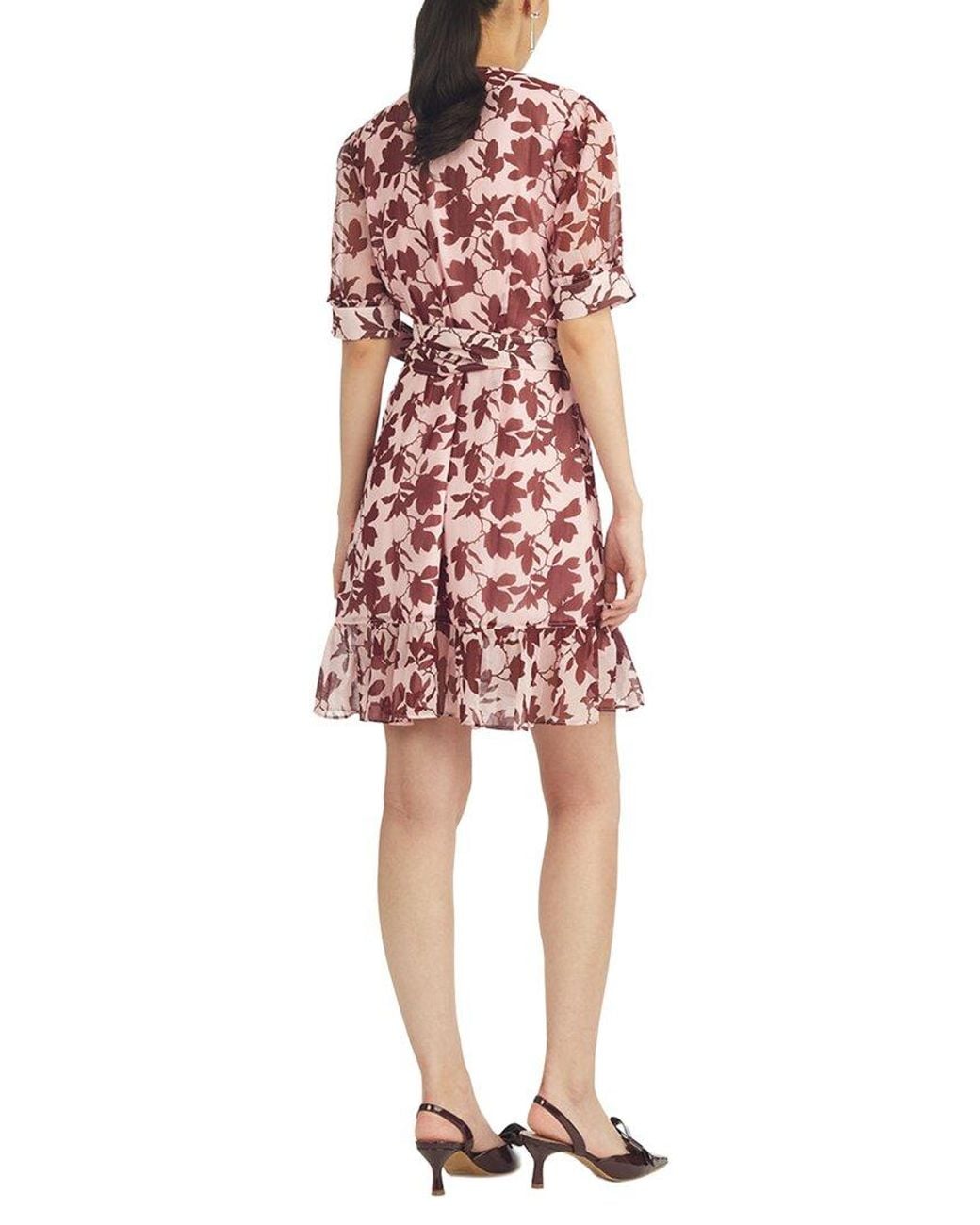 Draper James Red Ella Short-Sleeve Mini Dress