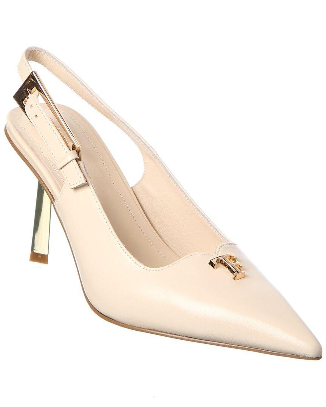 Tiffany & Fred Paris Natural Leather Pump